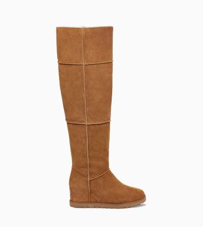 UGG Classic OTK Womens Classic Boots Chestnut/ Brown - AU 273FK